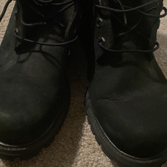 Timberland Suede black boots! main image 5
